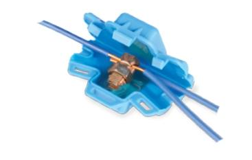King Innovation 69105 Split Bolt Housing Aqua, 10pc. Bag - Atlantic Lighting