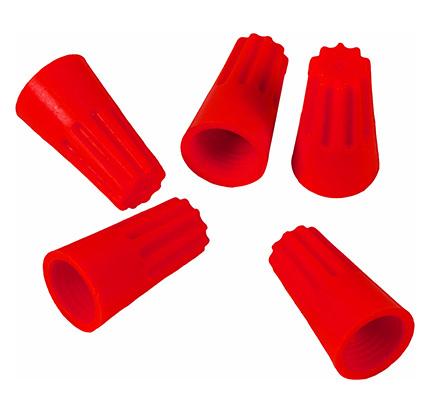 T. Christy Enterprises 10-006 T Christy Red Wire Nuts Size GB6-100 72B (100/Box) - Atlantic Lighting