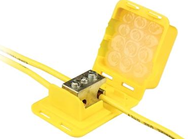King Innovation 90740 DryConn Direct Bury Lug Plus (Yellow), Bag of 5 - Atlantic Lighting