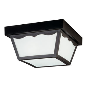 Kichler 9322BK Polypropylene 2 Light Flush Mount Black