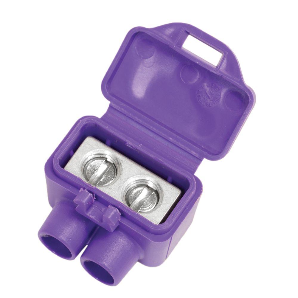 お得セット King Innovation AlumiConn 2-Port Al/Cu Wire Connector (25 プロジェクター