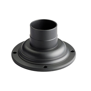 Kichler 9530BK 7" x 3.5" Pedestal Mount Black