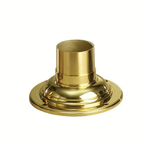 Kichler 9530PB 7" x 3.5" Pedestal Mount Polished Brass