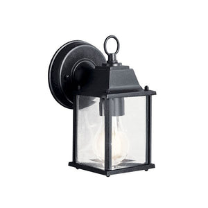 Kichler 9794BK Barrie 8.5" 1 Light Wall Light Black