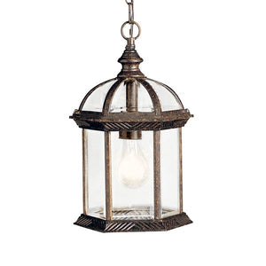 Kichler 9835TZL18 Barrie 1 light Pendant with LED Bulb Tannery Bronze™