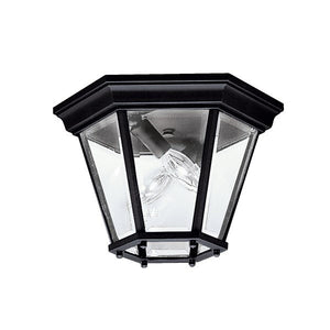 Kichler 9850BK Madison 2 Light Flush Mount Black