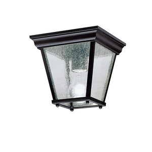 Kichler 9859BK 7.25" 1 Light Flush Mount Black