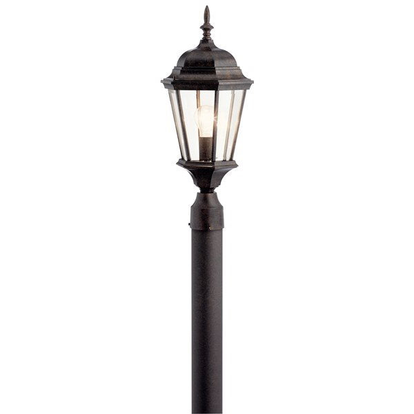 Kichler 9956TZ Madison 1 Light Post Light Tannery Bronze™