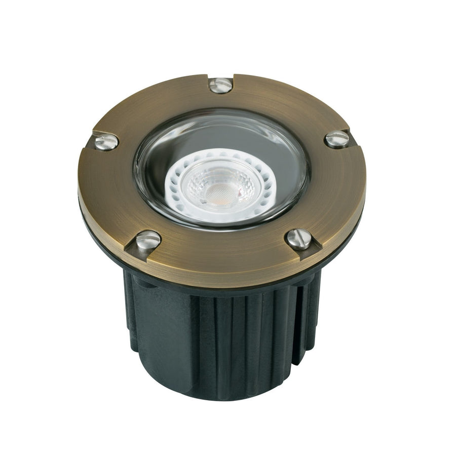 Corona Lighting CL-316B-AB Well Light in Antique Bronze - No Lamp - Atlantic Lighting