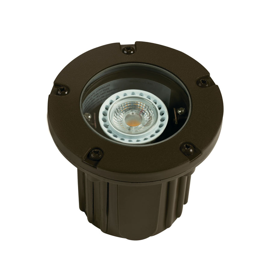Corona Lighting CL-337-BZ Well Light in Bronze - No Lamp - Atlantic Lighting