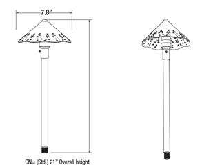 Unique CN-NL Constellation Odyssey Series No Lamp - Atlantic Lighting