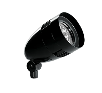 RAB Lighting HBLED26YB 26W LED BULLET LIGHT BLACK 3000K - Atlantic Lighting
