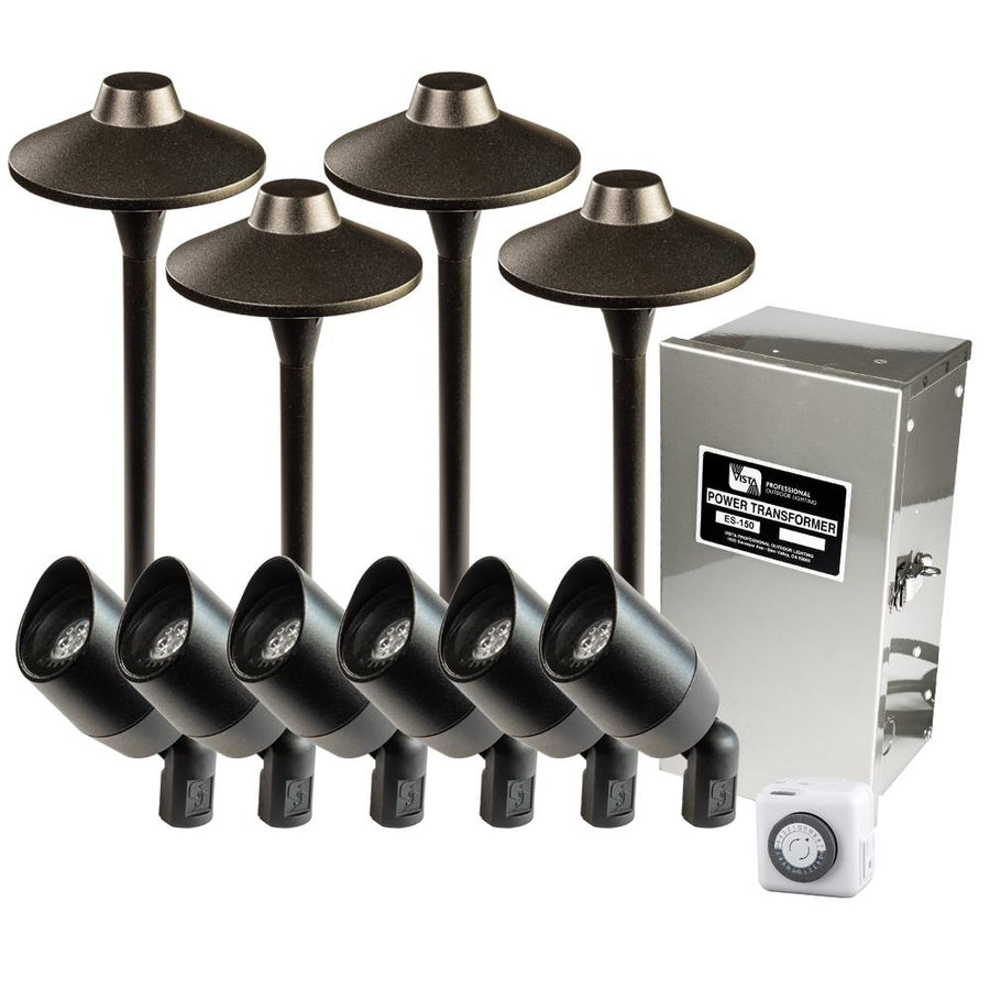 Vista Outdoor Lighting PACK-1-B VIS - Pro Pack 1 Black 5006 / 6507 - Atlantic Lighting