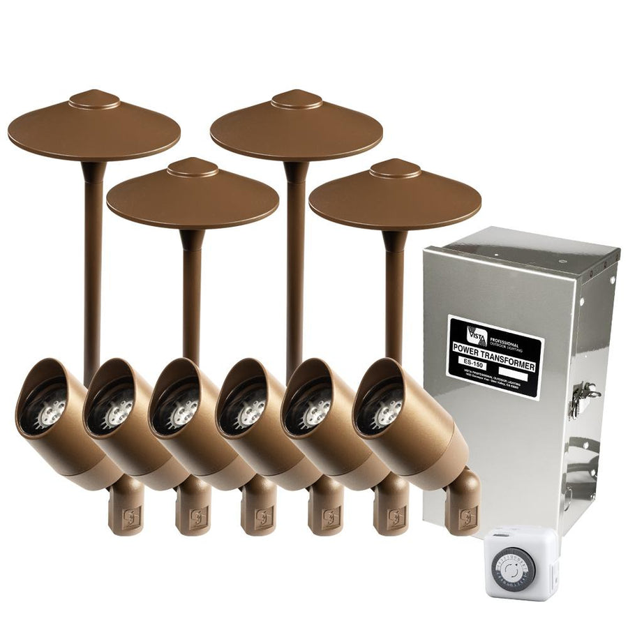 Vista Outdoor Lighting PACK-2-Z VIS - Pro Pack 2 Architectural Bronze 5006 / 4704 - Atlantic Lighting