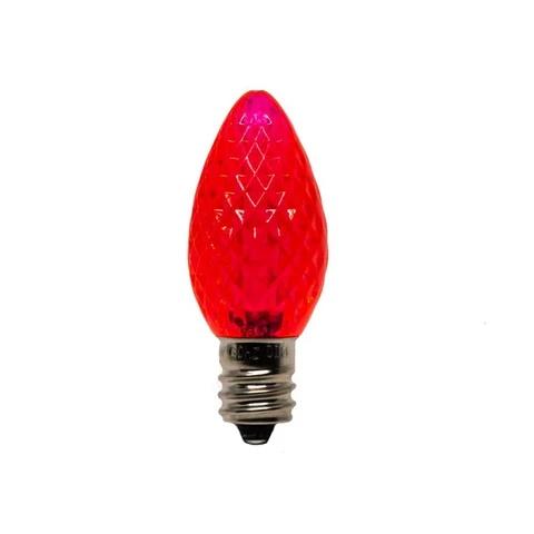 Seasonal Source LED-C7-PNK-SMD C7 Pink LED SMD Bulbs, Pack of 25 - Atlantic Lighting