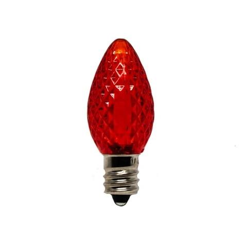 Seasonal Source LED-C7-RED-SMD C7 Red LED SMD Bulbs, Pack of 25 - Atlantic Lighting