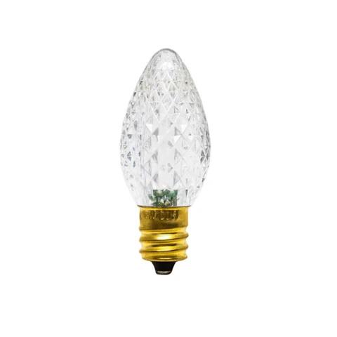 Seasonal Source LED-C7-SWW-SMD  C7 Sun Warm White LED SMD Bulbs, Pack of 25