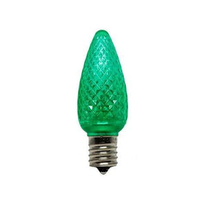 Seasonal Source C9 GRN-D  C9 Green LED SMD Bulbs, Pack of 25