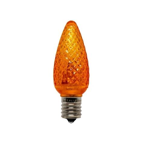 Seasonal Source LED-C9-ORG-SMD C9 Orange LED SMD Bulbs, Pack of 25 - Atlantic Lighting