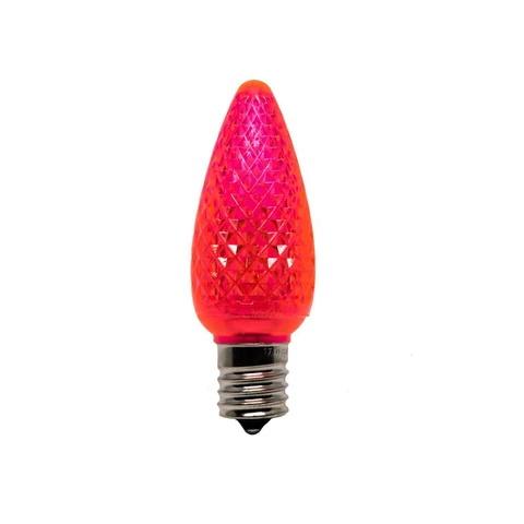 Seasonal Source LED-C9-PNK-SMD C9 Pink LED SMD Bulbs, Pack of 25 - Atlantic Lighting