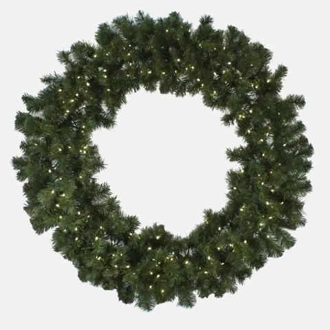 Seasonal Source LEDWREATH-48-H Pre-lit 48" LED Wreath