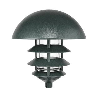 RAB Lighting LLD4VG Verde green 10 inch Dome top 4 tier Path Light 120V - Atlantic Lighting