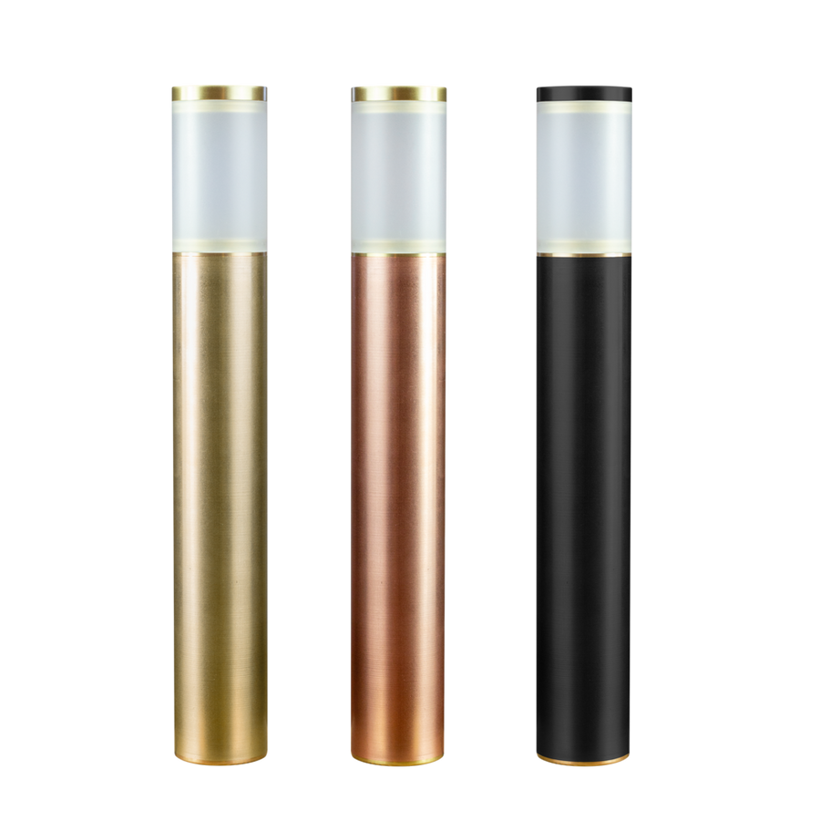 Brilliance OLYMPIC-BK-NL Olympic Bollard Light - Atlantic Lighting