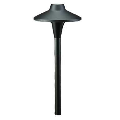 Vista Outdoor Lighting PR-6507-B-2.5-W-T3-LED PR-6507-B-2.5-W-T3 - 6507 2.5 Watt Black Path Light with Ground Spike - Atlantic Lighting