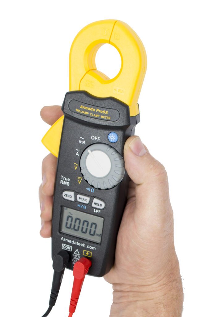 Armada Technologies PRO95i PRO95™ ADVANCED TRUE RMS MILLIAMP CLAMP METER - Atlantic Lighting