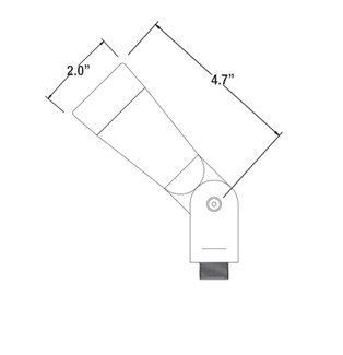 Unique PHOT-NL-BZ Photon flat shroud® Elements Series No Lamp - Atlantic Lighting