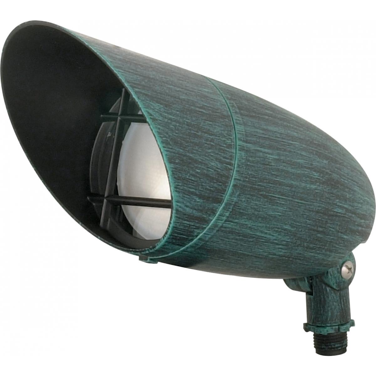 Satco Products, Inc. 76-657 SF 12'' Landscape Flood - PAR30LN Flood - Antique Verdi Finish - Atlantic Lighting