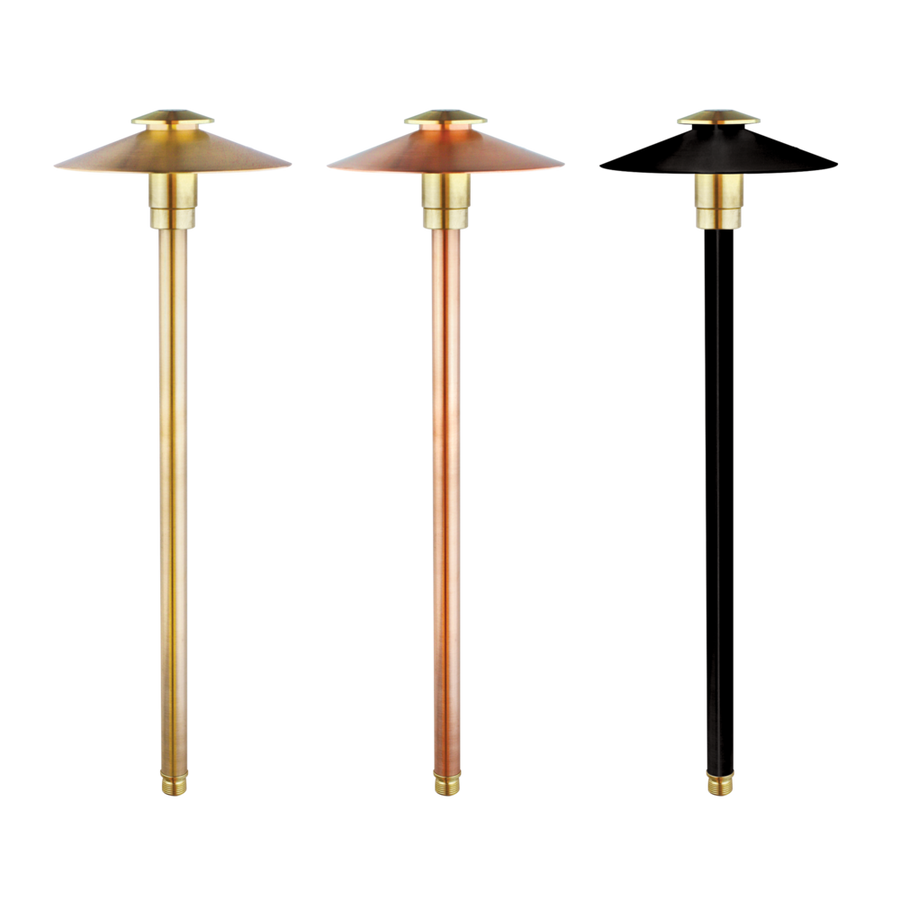 Brilliance SEQUOIA-BK-NL SEQUOIA 7" Path Light - Atlantic Lighting