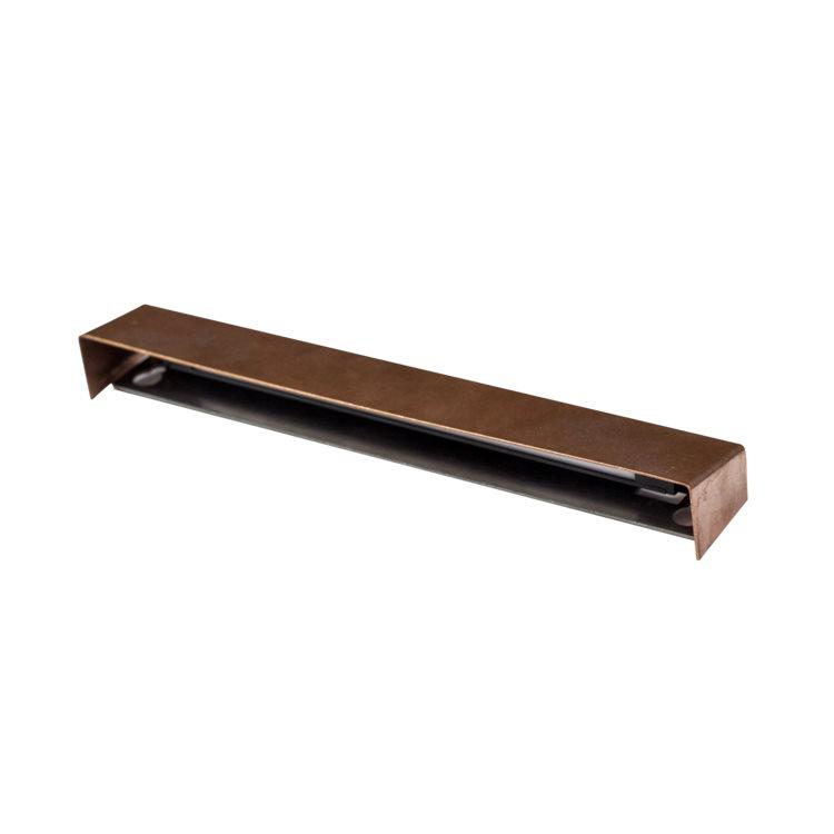 Brilliance SURFACE-M-3000-BR Surface Mount Wall Washer Medium in Brass, 3000K - Atlantic Lighting