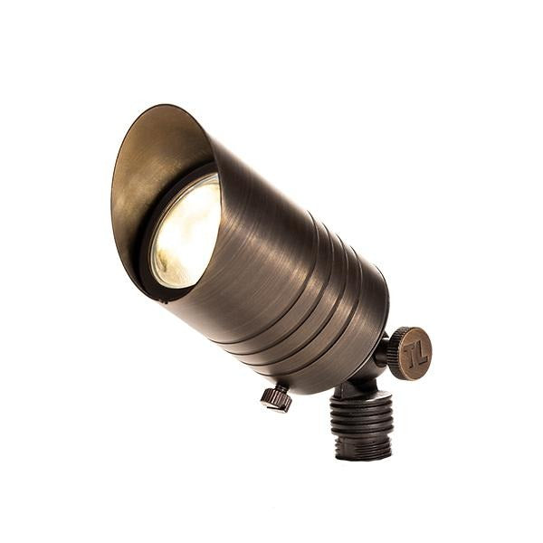Total Light®  Mini Classic Brass Spotlight