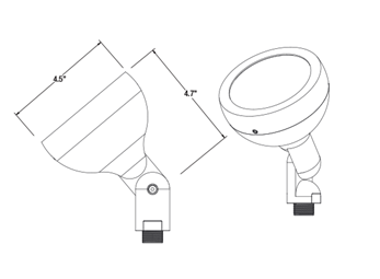 Unique TRAN-NL-BZ Transmittance® Elements Series No Lamp - Atlantic Lighting