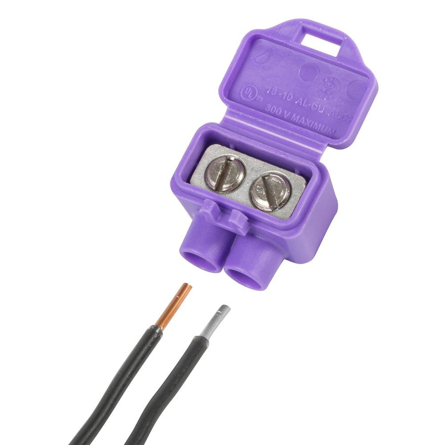 King Innovation 95015 AlumiConn 2-Port Al/Cu Wire Connector (10-Pack) - Atlantic Lighting