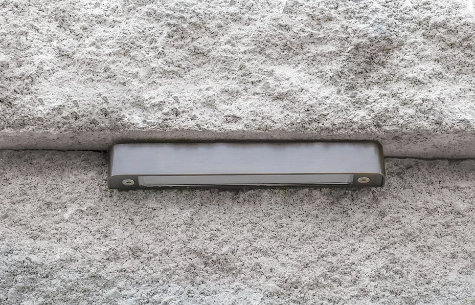 Lumien W4B4-2.5W-30K-A W4B4-2.5W Brass Wall Light, Hardscape, Modular, 2.5 Watts - Atlantic Lighting