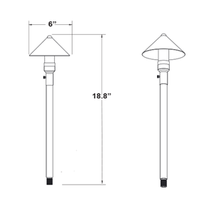 Unique CHAN-NL Chancellor Knights Series No Lamp - Atlantic Lighting