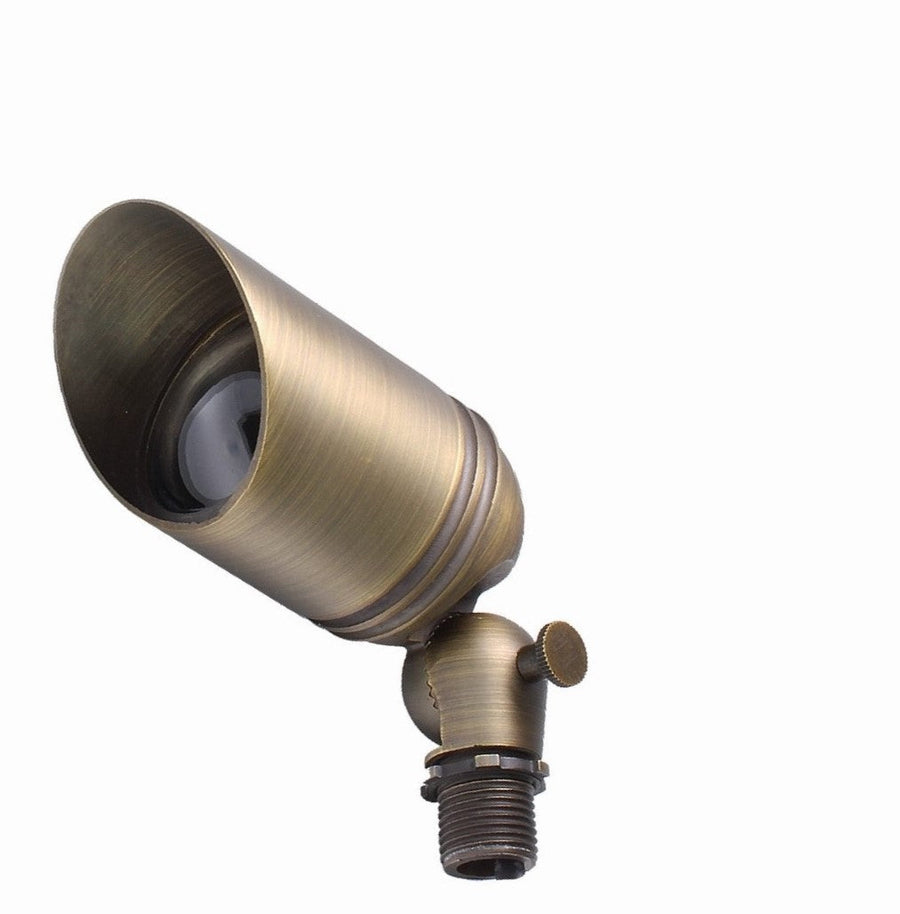 Total Light TL-UL400-CB ® Magnolia Cast Brass Spotlight - Atlantic Lighting