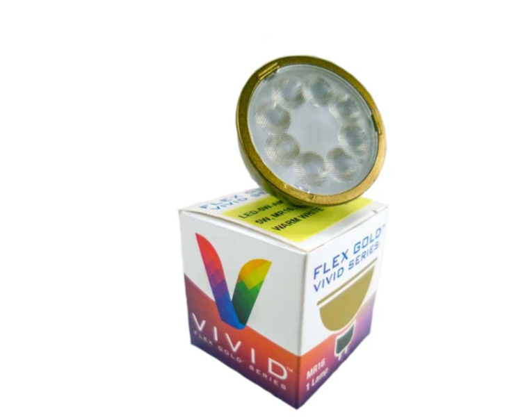 Unique LED-5W-AM6FL-CCT FLEX GOLD™ VIVID MR16 Series LED Lamp - Atlantic Lighting