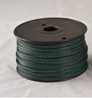 Seasonal Source - 250' Length Green Wire, No Sockets -  - Socket Wire  - Big Frog Supply