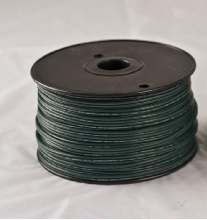 Seasonal Source WIRE0250-GRN 250' Length Green Wire, No Sockets (Case of 2)