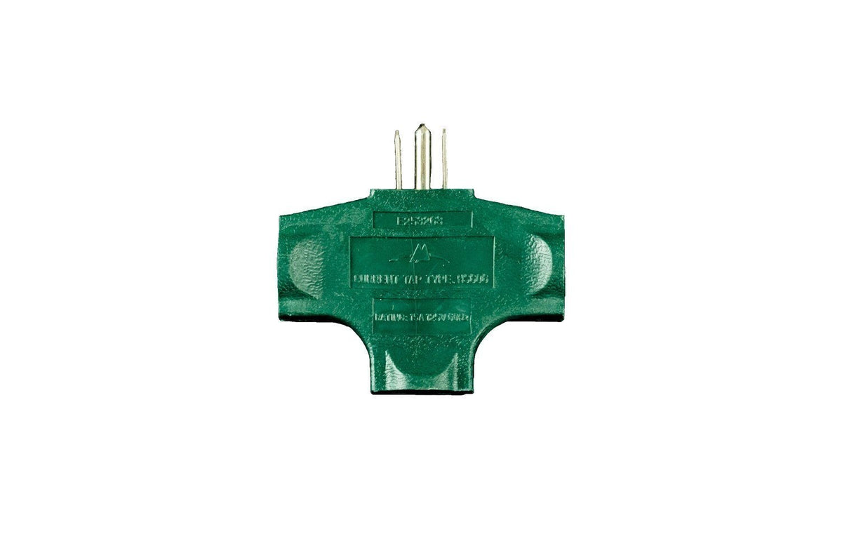 Seasonal Source SPLIT-GRN-B Heavy Duty Three Outlet Splitter - Atlantic Lighting