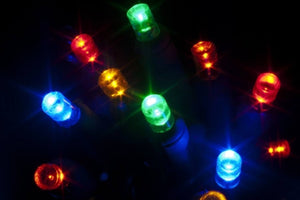 Seasonal Source - 70 5MM Multi Color LED Holiday Lights, 4" Spacing -  - Standard Strands  - Big Frog Supply
