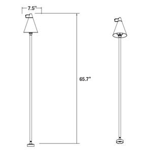 Unique IC-NL Islander (Copper) Odyssey Series No Lamp - Atlantic Lighting