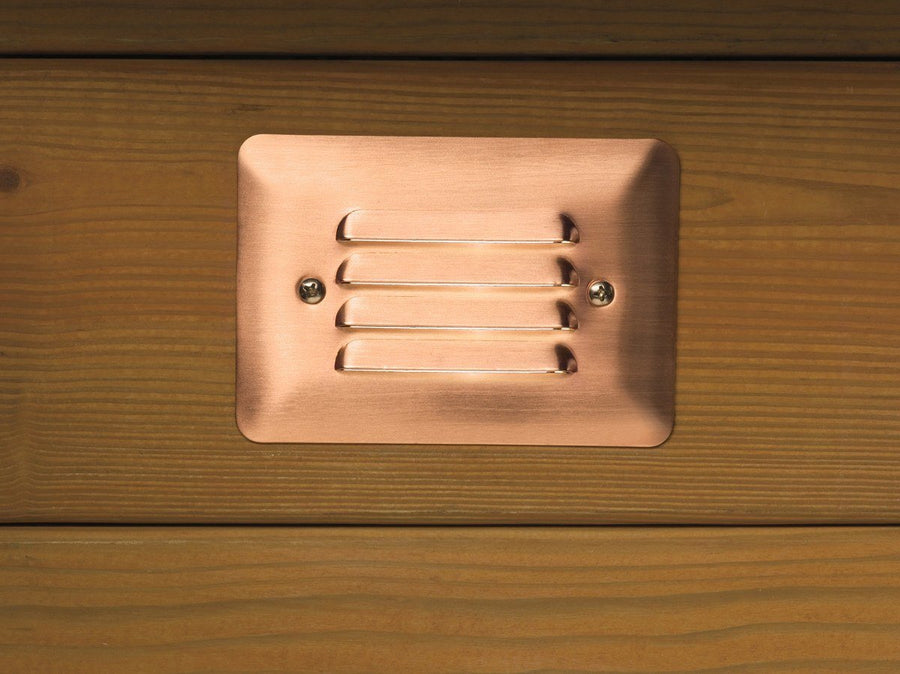 Kichler 15072AZT Acrylic Louvered Step Light - Atlantic Lighting