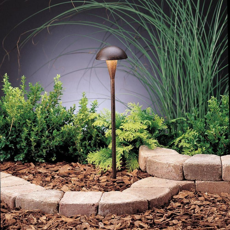 Kichler 15323BKT Eclipse Dome Cap Path and Spread Light - Atlantic Lighting