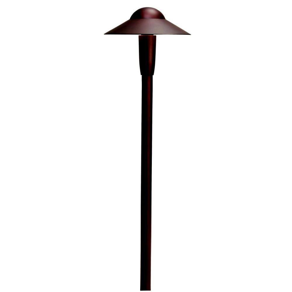 Kichler 15870AZT30R LED 6" Dome Path Light, Updated LED Lamp Style - Atlantic Lighting