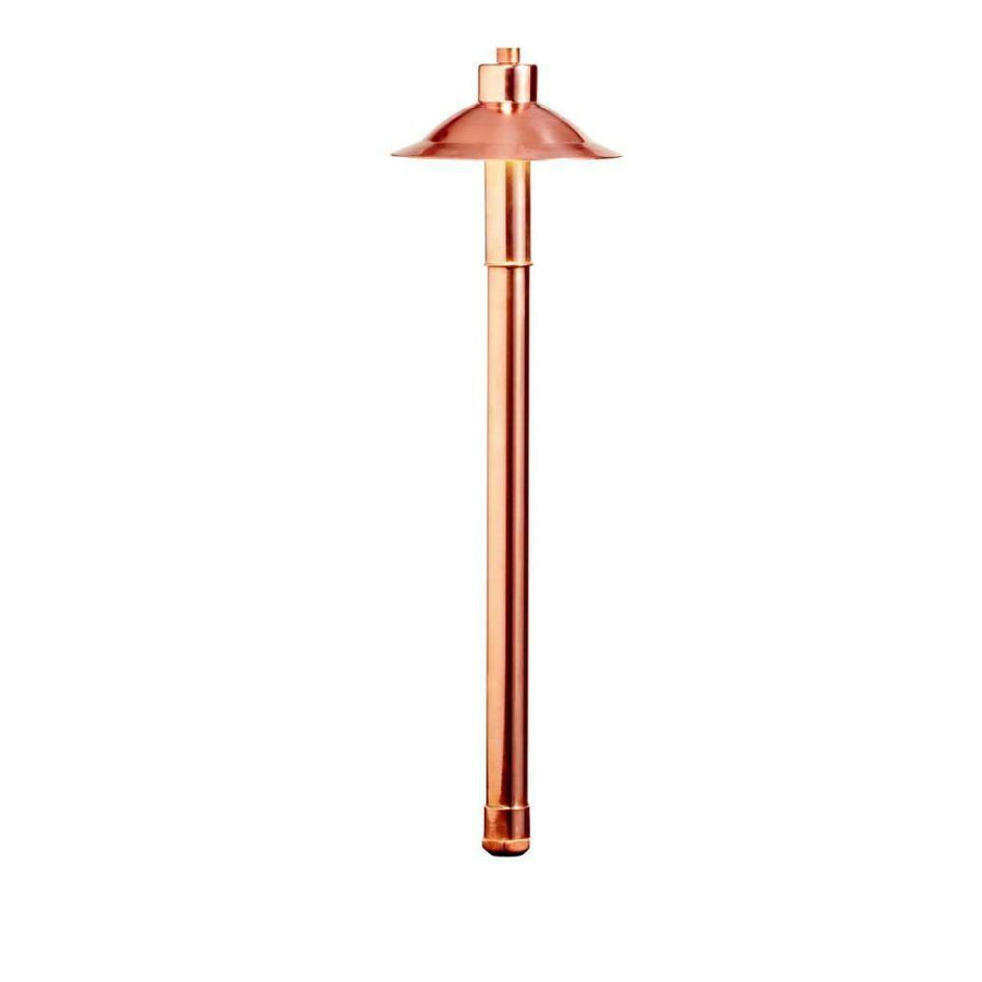 Kichler 15850CO30R LED Copper Hat Path Light, Updated LED Lamp Style - Atlantic Lighting