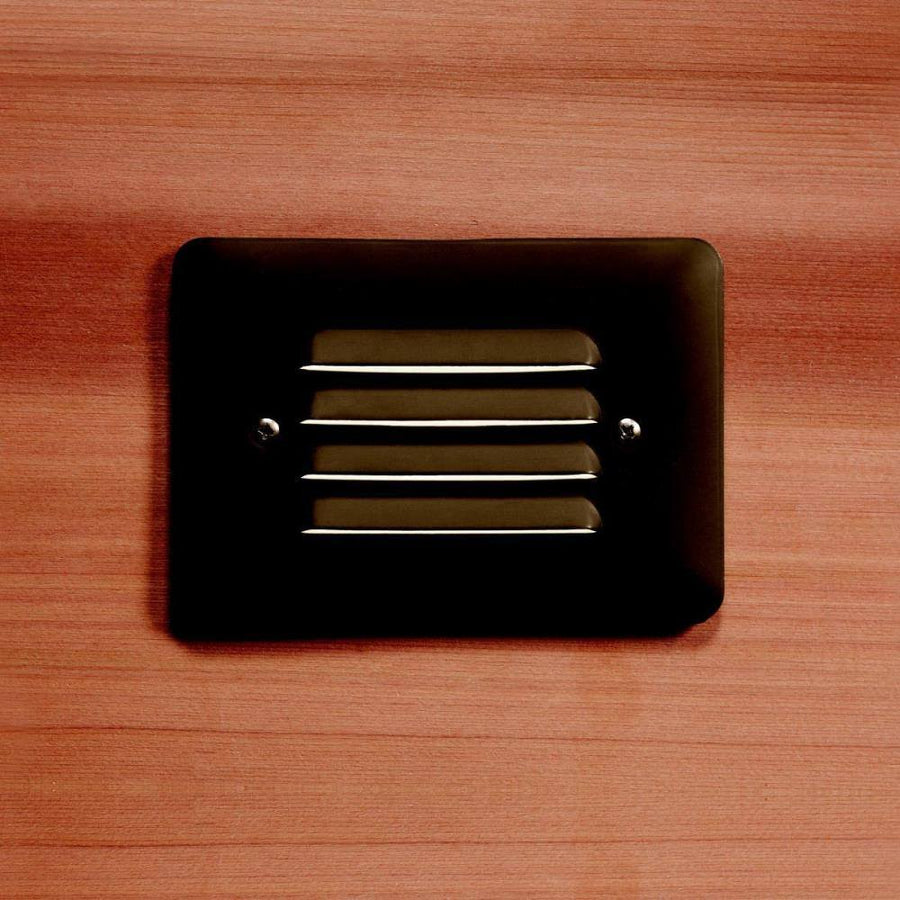 Kichler 15782AZT30R LED Mini 1 Watt Louvered Step Light, Updated LED Lamp Style - Atlantic Lighting
